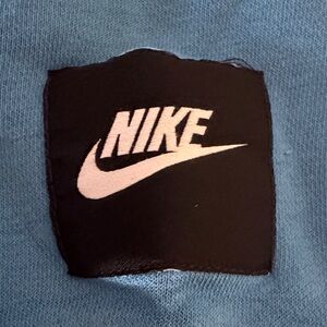 Nike Black and Blue Logo Sweatshirt